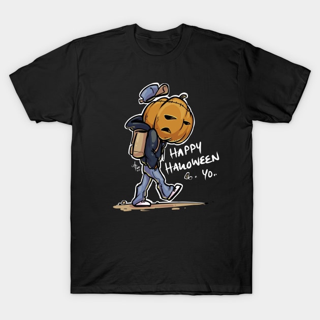 Happy Halloween v1 T-Shirt by MBGraphiX